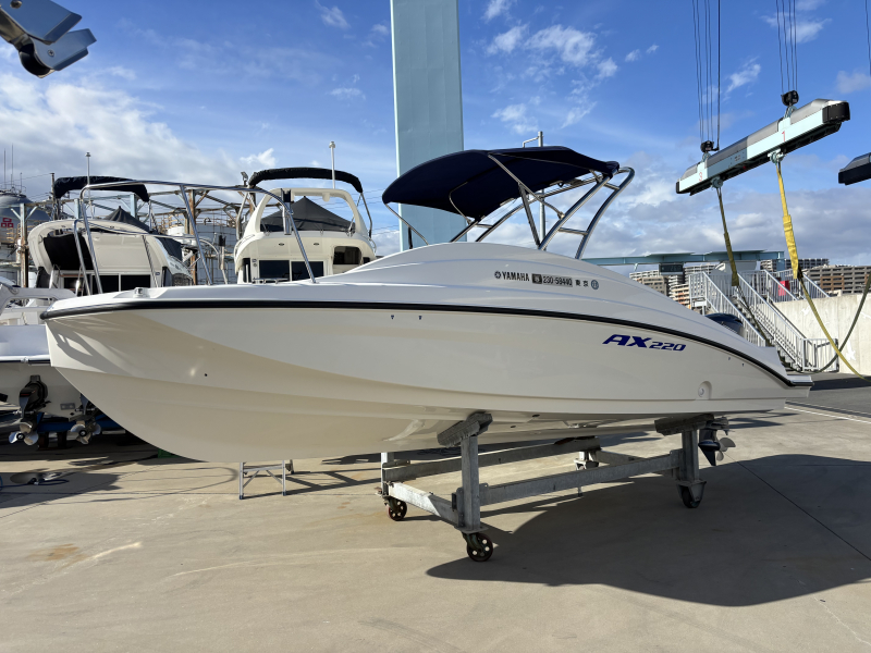 ヤマハ AX220 AX220WT　F115BETXエンジン新品換装済み