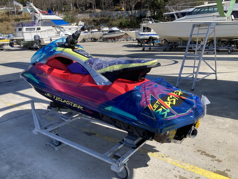 ヤマハ jetBlaster PRO 試乗艇　準備中 Red/Nightshade