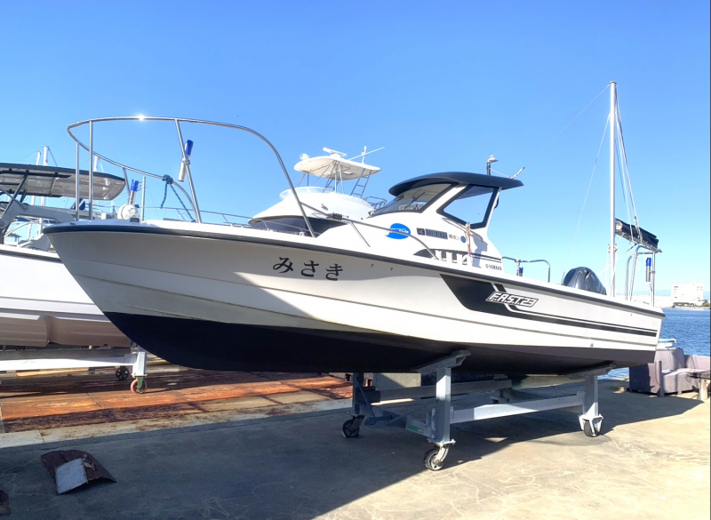 ヤマハ F.A.S.T.23 船外機F90新品換装予定