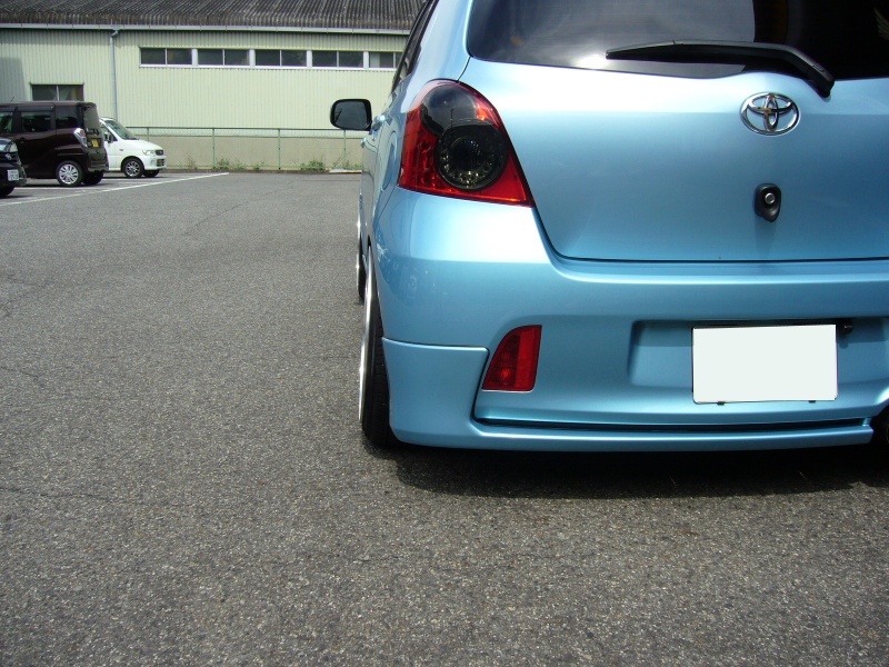 130 ヴィッツ 10 アクア フロント鬼キャン リアキャンバー6.0度