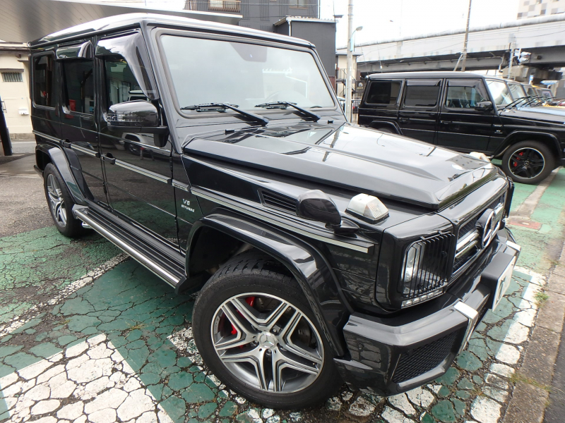 AMG Gクラス G63designoエクスクルーシブPKG　ディーラー車  designoプラチナブラック