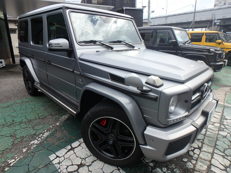 AMG Gクラス G63designoエクスクルーシブPKG　ディーラー車・ワンオーナー 車 designoマグノプラチナムマット