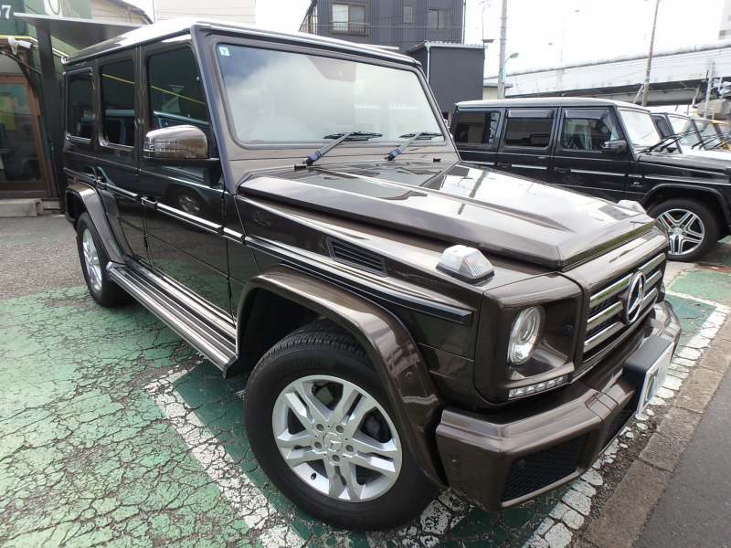 メルセデスベンツ Gクラス G350d　ラグジュアリーPKG　ディーラー車  シトリンブラウン