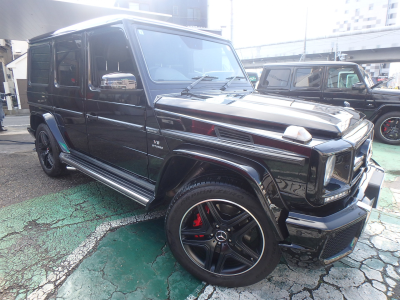 AMG Gクラス G63　右ハンドル　ディーラー車  オブシディアンブラック