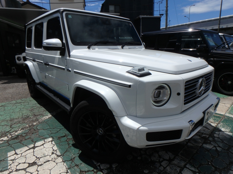 メルセデスベンツ Gクラス G400d  AMGライン    Manufakturプログラムプラス　ディーラー車  オパリスホワイト