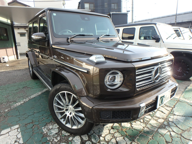 メルセデスベンツ Gクラス G400d  AMGライン    Manufakturプログラム ディーラー車  シトリンブラウン