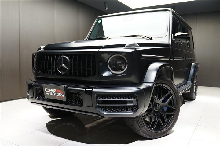 AMG Gクラス 2019年ﾓﾃﾞﾙ G63 LHD Edition Matt Black ﾚｻﾞｰｴｸｽｸﾙｰｼﾌﾞPKG 22ｲﾝﾁAW ﾏｸﾞﾉﾅｲﾄﾌﾞﾗｯｸ