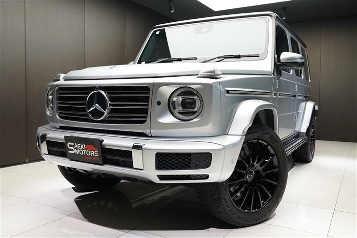 メルセデスベンツ Gクラス 2020年ﾓﾃﾞﾙ G350d RHD AMGﾗｲﾝ ﾗｸﾞｼﾞｭｱﾘｰP ｱﾀﾞﾌﾟﾃｨﾌﾞD 20ｲﾝﾁAW ｲﾝｼﾞｳﾑｼﾙﾊﾞｰ