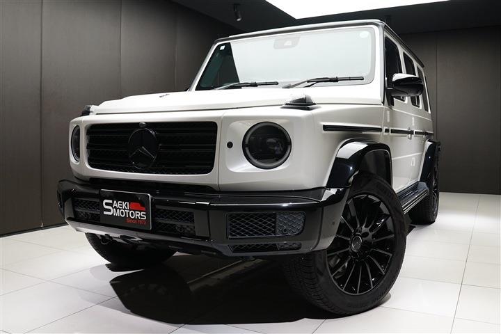 メルセデスベンツ Gクラス 2020年ﾓﾃﾞﾙ G350d RHD manufaktur Edition ﾅｲﾄﾊﾟｯｹｰｼﾞ20ｲﾝﾁAW ﾀﾞｲﾔﾓﾝﾄﾞﾎﾜｲﾄ