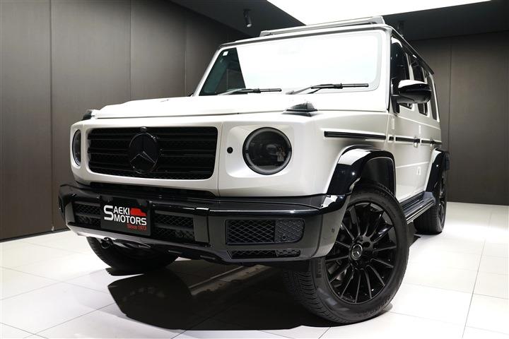 メルセデスベンツ Gクラス 2021年ﾓﾃﾞﾙ G400d RHD manufaktur Edition ﾅｲﾄﾊﾟｯｹｰｼﾞ20ｲﾝﾁAW ﾀﾞｲﾔﾓﾝﾄﾞﾎﾜｲﾄ