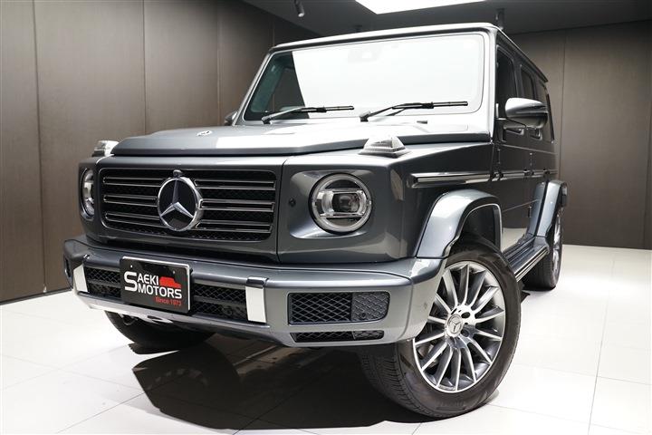 メルセデスベンツ Gクラス 2022年ﾓﾃﾞﾙ G400d RHD AMGﾗｲﾝ ﾏﾇﾌｧｸﾄｩｰｱPﾌ 20ｲﾝﾁAW ｾﾚﾅｲﾄｸﾞﾚｰ.