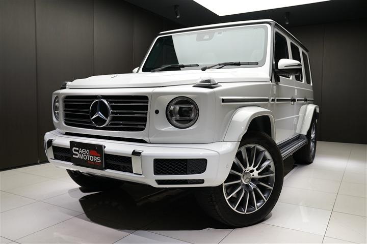 メルセデスベンツ Gクラス 2022年ﾓﾃﾞﾙ G400d RHD AMGﾗｲﾝ ﾏﾇﾌｧｸﾄｩｰｱPﾌ 20ｲﾝﾁAW ｵﾊﾟﾘｽﾎﾜｲﾄ