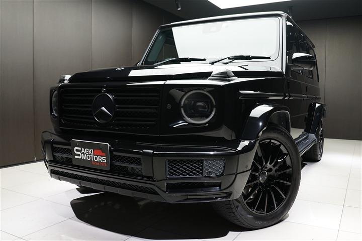 メルセデスベンツ Gクラス 2019年モデル G350d RHD AMGライン ラグジュアリーP アダプティブD 20インチAW  オブシディアンブラック