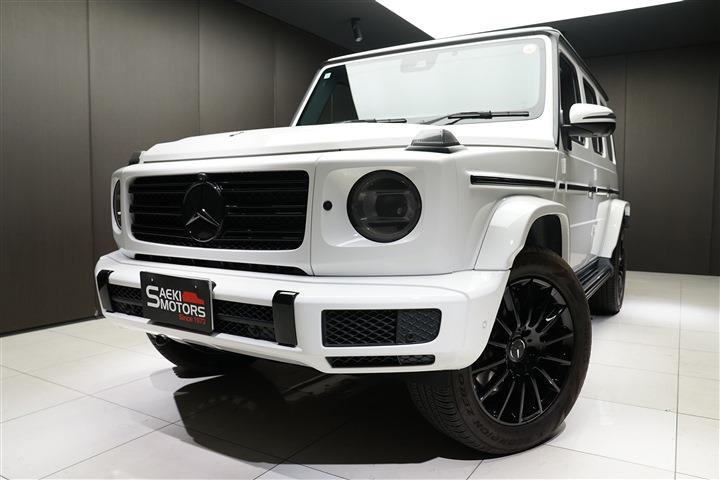 メルセデスベンツ Gクラス 2019年モデル G350d RHD AMGライン ラグジュアリーP アダプティブD 20インチAW  ポーラーホワイト