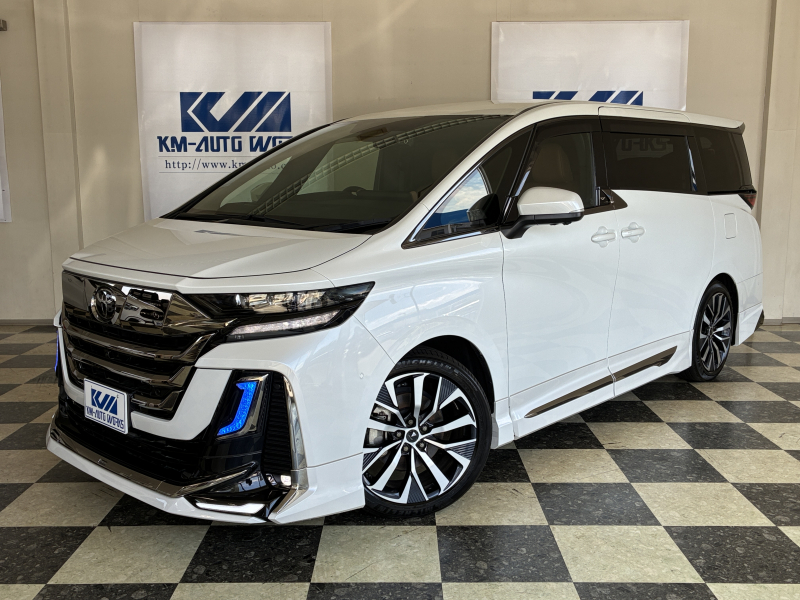 トヨタ ヴェルファイア ヴェルファイア ハイブリッド 2.5Z プレミア モデリスタエアロ 20AW ユニバーサルステップ SR ヘッドアップディスプレイ