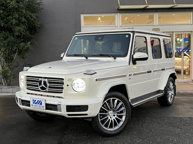 メルセデスベンツ Gクラス G550 AMGライン 左ハンドル　ラグジュアリーパッケージ　レーダーセーフティパッケージ　ブラックレザー×レッドステッチシート