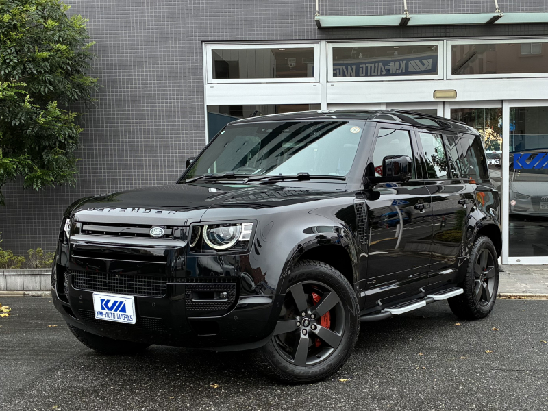 ランドローバー ディフェンダー 110X D300 エアサスぺンション 　ブラックエクステリアパック　コールドクライメートパック　フィックスサイドステップ　メリディアンサウンド