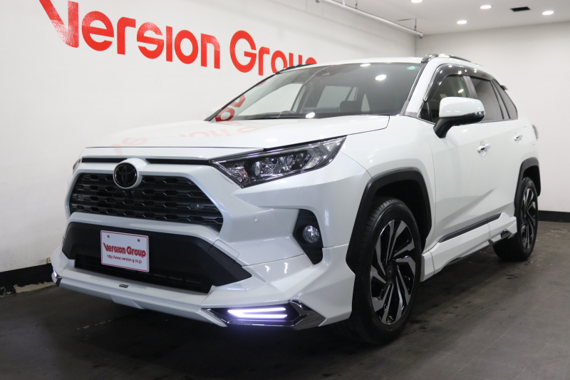 トヨタ RAV4 G　Zパッケージ　全国3年保証付　ワンオーナー　禁煙車　モデリスタエアロ　デジタルインナーミラー　ディスプレイオーディオ　フルセグ　全周囲カメラ　レーダークルコン　クリアランスソナー　レーンアシスト　衝突被害軽減