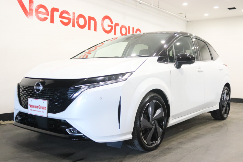 日産 オーラ Gレザーエディション　新車保証継承付　本革シート　BOSEサウンド　スマートルームミラー　2トーンカラー　メモリーナビ　フルセグ　全周囲カメラ　プロパイロット　SOSコール　ETC　LEDライト　オートハイビーム　17AW