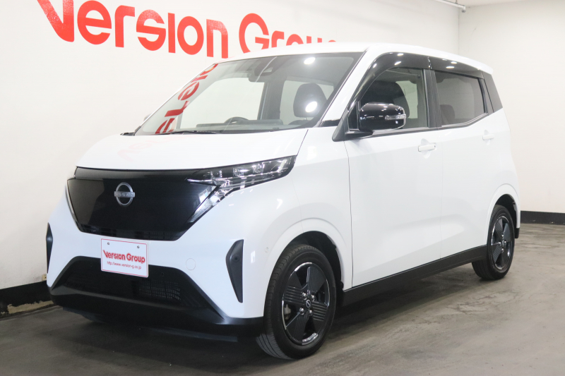 日産 サクラ G　新車保証継承付　メモリーナビ　フルセグ　全周囲カメラ　レーダークルーズコントロール　クリアランスソナー　衝突被害軽減　ETC　社外ドラレコ　シートヒーター　ステアヒーター　LED　14AW
