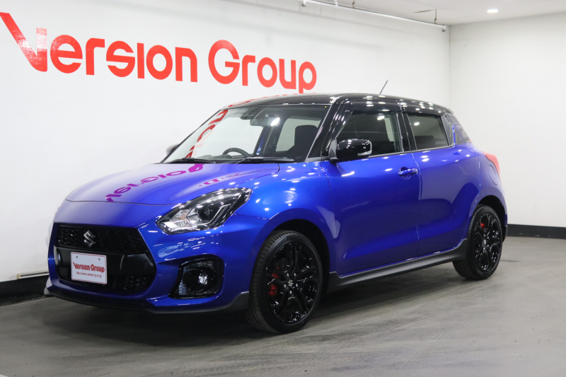 スズキ スイフトスポーツ ファイナルエディション　新車保証継承付　6速MT　ターボ　ディスプレイオーディオ　ETC　レーダークルーズコントロール　クリアランスソナー　レーンアシスト　衝突被害軽減　BSM　ETC　LEDライト　オートライト　17AW