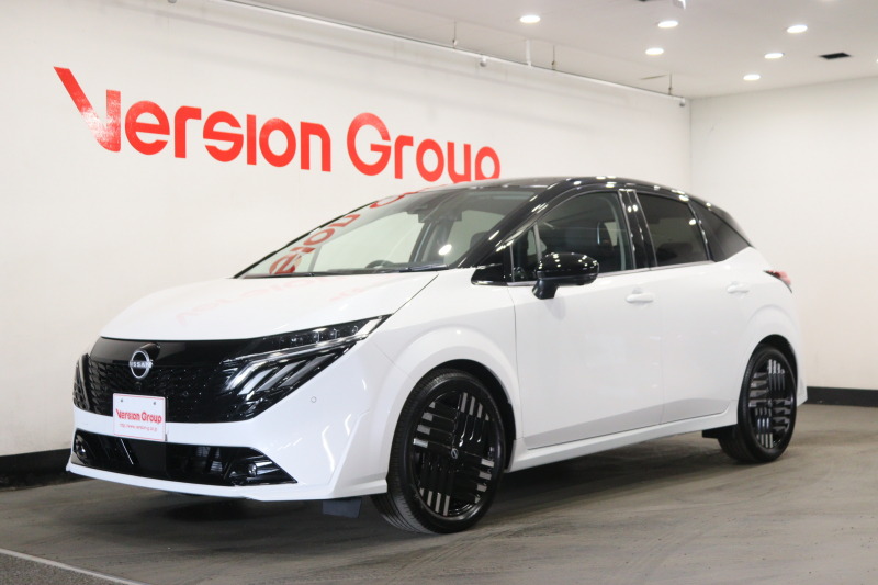 日産 オーラ G　新車保証継承付　BOSEサウンド　スマートリアビューミラー　全周囲カメラ　プロパイロット　エマージェンシーブレーキ　ETC　パワーシート　ワイヤレス充電　ツートーンカラー　17AW