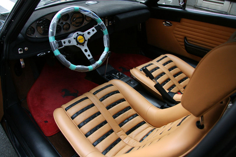 ビンテージ イタリア製 Dino ディーノ フェラーリ ハンドル 35φ 旧車 フェラーリ ディーノ ディーノ フルレストア車輌 中古車 情報 | オート