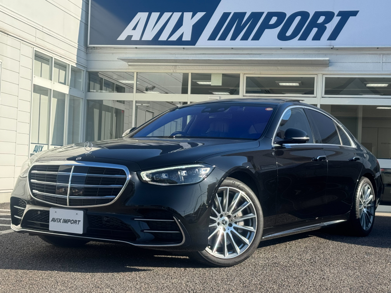 メルセデスベンツ Sクラス S500 4MATIC (ISG搭載ﾓﾃﾞﾙ) AMGﾗｲﾝ ﾚｻﾞｰｴｸｽｸﾙｰｼﾌﾞPKG 禁煙 1ｵｰﾅｰ ﾊﾟﾉﾗﾏSR 黒革 ACC Burmester3D MBUXﾅﾋﾞTV 360° ﾋｰﾀｰ&ﾍﾞﾝﾁﾚｰｼｮﾝ CarPlay AMG20AW