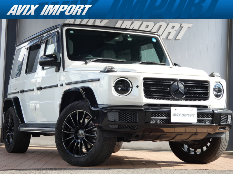 メルセデスベンツ Gクラス G400d ﾏﾇﾌｧｸﾄｩｰｱEdition 特別仕様車 ﾅｲﾄPKG ｱﾀﾞﾌﾟﾃｨﾌﾞﾀﾞﾝﾋﾟﾝｸﾞ SR ﾀﾞｲﾔｽﾃｯﾁ白ﾅｯﾊﾟ革 ﾘﾗｸｾﾞｰｼｮﾝ ﾍﾞﾝﾁﾚｰｼｮﾝ RSP 純正HDDﾅﾋﾞ地ﾃﾞｼﾞ360°ｶﾒﾗ AppleCarPlay Burmester AMG20AW 禁煙 正規D車