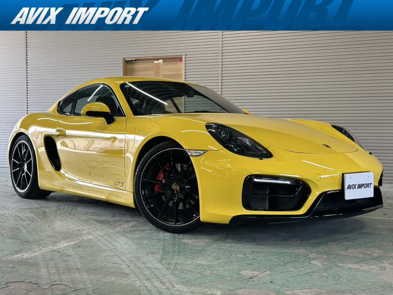 ポルシェ ケイマン(Type981) GTS (NAｴﾝｼﾞﾝ搭載) 右H 正規D車 7速PDK ｽﾎﾟｰﾂｸﾛﾉPKG 専用ｴｸｽﾃﾘｱ&ｲﾝﾃﾘｱ ｶｰﾎﾞﾝｲﾝﾃﾘｱPKG 純正ﾅﾋﾞ地ﾃﾞｼﾞ Bｶﾒﾗ ﾌﾞﾗｯｸ仕上ﾊﾞｲｷｾﾉﾝHL(PDLS付)&ﾃｰﾙﾗｲﾄ 電格ﾐﾗｰ 赤ﾒｰﾀｰ ｽﾎﾟｰﾂｼｬｼｰ ｽﾎﾟｴｸﾞ 赤ｷｬﾘﾊﾟｰ 純正20ｲﾝﾁAW(ﾌﾞﾗｯｸ) 禁煙
