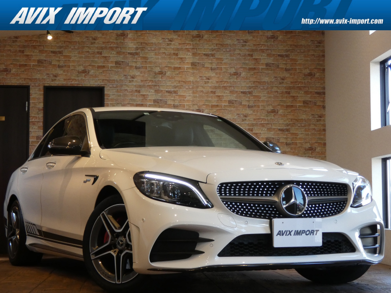 メルセデスベンツ Cクラス C220d ﾛｰﾚｳｽED ｽﾎﾟｰﾂﾌﾟﾗｽPKG後期  弊社買取直販 1ｵｰﾅｰ 社外ﾄﾗﾝｸｽﾎﾟｲﾗｰ 黒革 ﾅﾋﾞ TV Bｶﾒﾗ PTS ﾃﾞｨｽﾄﾛ Burmester ﾊﾟﾜｰｼｰﾄ ﾋｰﾀｰ ｴｱｻｽ ﾊﾟﾜｰﾄﾗﾝｸ ｷｰﾚｽｺﾞｰ LEDﾗｲﾄ 18AW