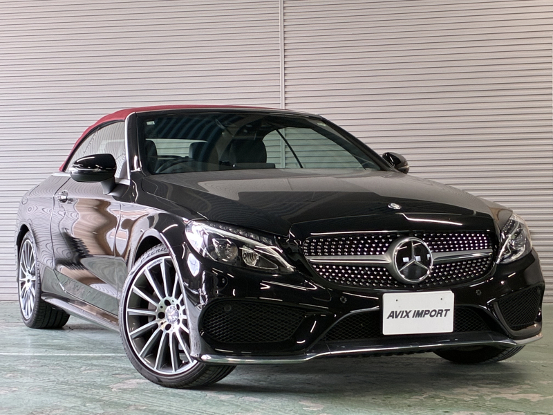 メルセデスベンツ Cクラス C180 ｶﾌﾞﾘｵﾚ ｽﾎﾟｰﾂ 弊社買取車 赤幌 黒革 ﾅﾋﾞ TV Bｶﾒﾗ PTS ﾃﾞｨｽﾄﾛ ﾊﾟﾜｰｼｰﾄ ﾋｰﾀｰ LEDﾗｲﾄ 19AW