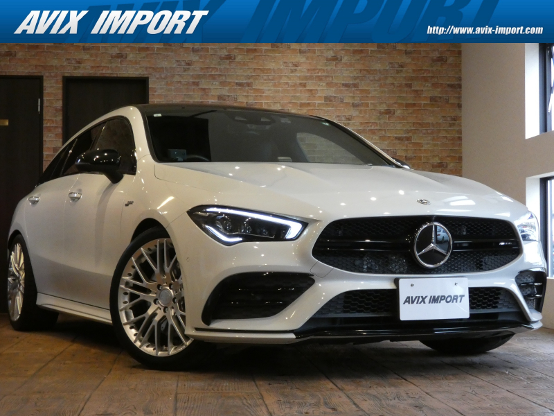 AMG CLAクラス CLA35 SB  禁煙 AMGｱﾄﾞﾊﾞﾝｽﾄﾞPKG MBUX SR 黒灰革 ﾅﾋﾞ TV 全周ｶﾒﾗ PTS ACC HUD ﾊﾟﾜｰｼｰﾄ ｼｰﾄﾋｰﾀｰ ｷｰﾚｽｺﾞｰ ﾊﾟﾜｰﾄﾗﾝｸ LEDﾗｲﾄ ﾛﾙﾌﾊﾙﾄｹﾞ19AW