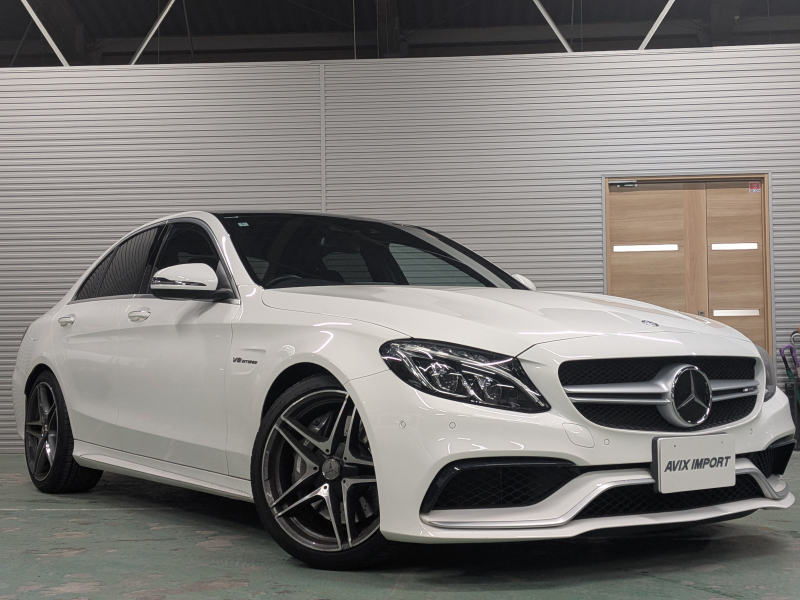 AMG Cクラス C63 AMG ｴｸｽｸﾙｰｼﾌﾞPKG 弊社買取直販 禁煙 ﾚｰﾀﾞｰｾｰﾌﾃｨ ﾊﾟﾉﾗﾏSR 黒革 ﾅﾋﾞ TV Bｶﾒﾗ PTS ﾃﾞｨｽﾄﾛ Burmester ﾊﾟﾜｰｼｰﾄ ﾋｰﾀｰ ﾊﾟﾜｰﾄﾗﾝｸ LEDﾗｲﾄ 19AW