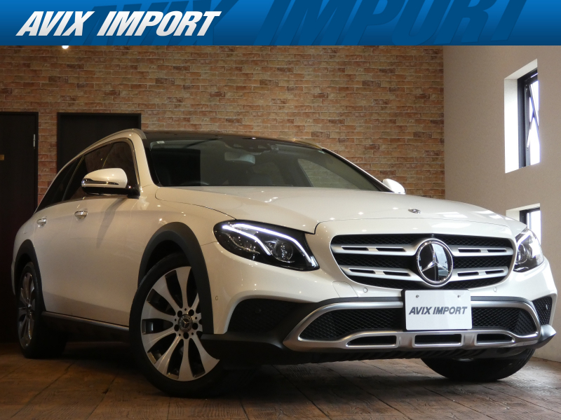 メルセデスベンツ Eクラス E220d 4MATIC ｵｰﾙﾃﾚｲﾝ ｴｸｽｸﾙｰｼﾌﾞPKG   ﾚｰﾀﾞｰｾｰﾌﾃｨPKG 中期 PSR 黒革 ﾅﾋﾞ TV 360°ｶﾒﾗ PTS Burmester ｴｱﾊﾞﾗﾝｽPKG Pｼｰﾄ ﾋｰﾀｰ ﾍﾞﾝﾁﾚｰｼｮﾝ HUD ｷｰﾚｽｺﾞｰ ﾌｯﾄﾄﾗﾝｸ  ﾏﾙﾁﾋﾞｰﾑLED 専用19AW