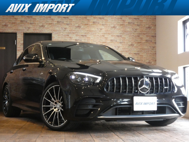 AMG Eクラス E53 AMG 4MATIC+ EXC-PKG 後期 直6ﾀｰﾎﾞ+ﾓｰﾀｰ ﾚｰﾀﾞｰｾｰﾌﾃｨ ﾊﾟﾉﾗﾏSR 黒革 MBUX ﾅﾋﾞ TV 全周C PTS ACC Burmester ﾊﾟﾜｰｼｰﾄ ﾋｰﾀｰ ﾍﾞﾝﾁﾚｰﾀｰ HUD ｷｰﾚｽｺﾞｰ ﾊﾟﾜｰﾄﾗﾝｸ ﾏﾙﾁﾋﾞｰﾑLED AMG20AW