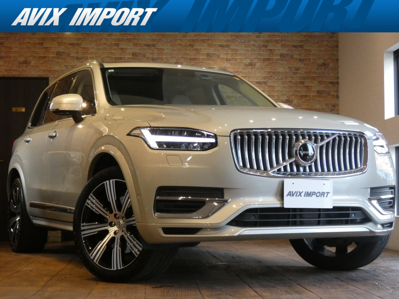 ボルボ XC90 ﾘﾁｬｰｼﾞﾌﾟﾗｸﾞｲﾝHV T8 AWD ｲﾝｽｸﾘﾌﾟｼｮﾝ ﾊﾟﾉﾗﾏSR Bowers&Wilkins ｸﾘｽﾀﾙｼﾌﾄﾉﾌﾞ ｴｱｻｽ 灰革 ﾅﾋﾞ TV 全周囲 ﾊﾟﾜｰｼｰﾄ ｼｰﾄﾋｰﾀｰ 前後ｿﾅｰ  ﾍﾞﾝﾁﾚｰﾀｰ ﾏｯｻｰｼﾞ HUD LEDﾗｲﾄ 21AW