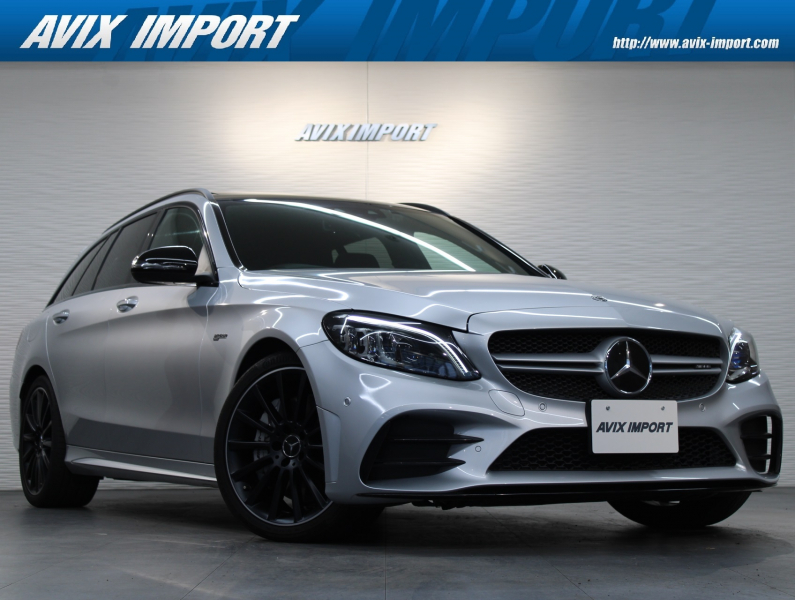 AMG Cクラス C43 4MATIC ﾜｺﾞﾝ 後期型 V6ﾂｲﾝﾀｰﾎﾞ ﾊﾟﾉﾗﾐｯｸSR 黒革 ｼｰﾄﾋｰﾀｰ 純正ﾅﾋﾞ地ﾃﾞｼﾞ AppleCarPlay ﾚｰﾀﾞｰｾｰﾌﾃｨP ﾊﾞｯｸｶﾒﾗ HUD Burmester  ﾏﾙﾁﾋﾞｰﾑLED NEWｽﾃｱﾘﾝｸﾞ 電動Rｹﾞｰﾄ ﾌｯﾄﾄﾗﾝｸｵｰﾌﾟﾅｰ 専用19AW 禁煙