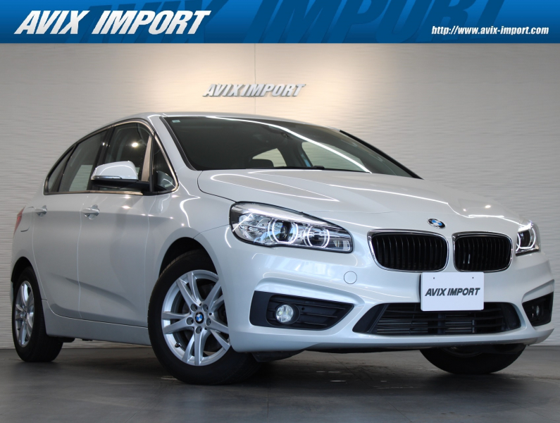 BMW 2シリーズ 218i ｱｸﾃｨﾌﾞﾂｱﾗｰ 純正HDDﾅﾋﾞ CD/DVD Bluetooth Bｶﾒﾗ＆PDC ｸﾙｰｽﾞｺﾝﾄﾛｰﾙ ｲﾝﾃﾘｼﾞｪﾝﾄS 純正16AW 禁煙
