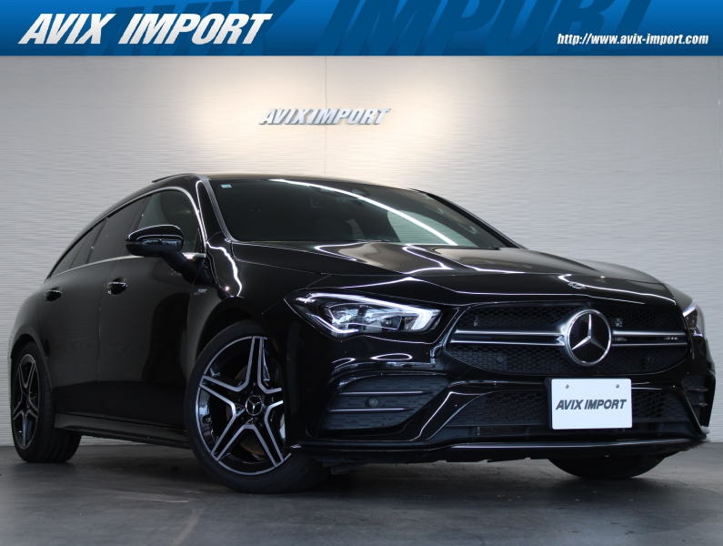AMG CLAクラス CLA35 4MATIC ｼｭｰﾃｨﾝｸﾞﾌﾞﾚｰｸ AMGｱﾄﾞﾊﾞﾝｽﾄﾞP ﾊﾟﾉﾗﾐｯｸSR 灰黒革 ｼｰﾄﾋｰﾀｰ 純正HDDﾅﾋﾞ地ﾃﾞｼﾞ MBUX 全周ｶﾒﾗ LEDﾗｲﾄ ﾚｰﾀﾞｰｾｰﾌﾃｨP HUD 電動Rｹﾞｰﾄ 専用18AW 禁煙