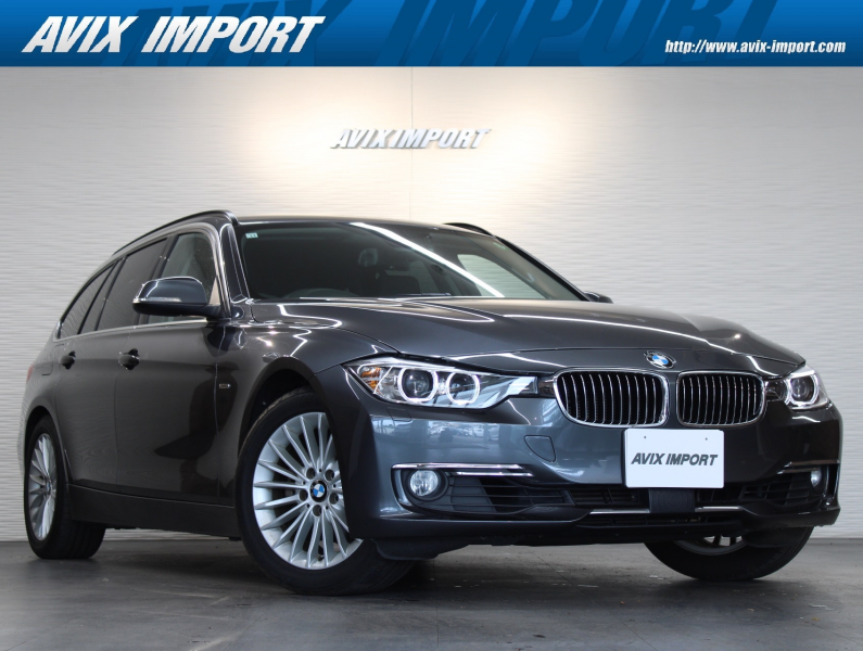 BMW 3シリーズ 320iﾂｰﾘﾝｸﾞ LUXURY 黒革 ｼｰﾄﾋｰﾀｰ 純正HDDﾅﾋﾞBｶﾒﾗ PDC ACC ｲﾝﾃﾘｼﾞｪﾝﾄS ｺﾝﾌｫｰﾄA ﾊﾞｲｷｾﾉﾝﾗｲﾄ 電動Rｹﾞｰﾄ 純正17AW 禁煙