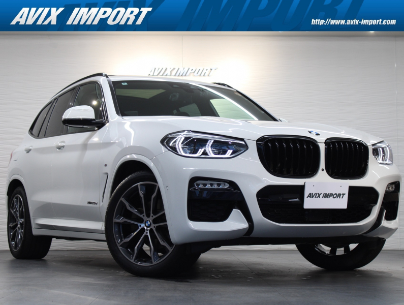 BMW X3 xDrive20d Mｽﾎﾟｰﾂ＆ﾊｲﾗｲﾝPKG ﾊﾟﾉﾗﾏSR 黒革 ｼｰﾄﾋｰﾀｰ 純正HDDﾅﾋﾞ地ﾃﾞｼﾞ 3Dﾋﾞｭｰｶﾒﾗ HUD ﾊﾟｰｷﾝｸﾞｱｼｽﾄ Dｱｼｽﾄﾌﾟﾗｽ LEDﾗｲﾄ 液晶ﾒｰﾀｰ 電動Rｹﾞｰﾄ 純正20AW 禁煙 1ｵｰﾅｰ