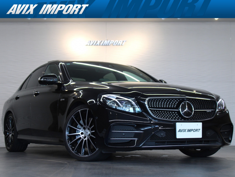 AMG Eクラス E43 4MATIC ｴｸｽｸﾙｰｼﾌﾞPKG ﾊﾟﾉﾗﾐｯｸR 白ﾅｯﾊﾟ革 全席ｼｰﾄﾋｰﾀｰ ﾍﾞﾝﾁﾚｰﾀｰ 純正HDDﾅﾋﾞ Burmester HUD＆全周ｶﾒﾗ ﾚｰﾀﾞｰｾｰﾌﾃｨPKG LEDﾗｲﾄ 専用20AW 禁煙