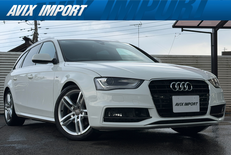 アウディ A4アバント 2.0TFSI S-linePKG&ｱｼｽﾀﾝｽPKG 黒半革 ｼｰﾄﾋｰﾀｰ 純正ﾅﾋﾞ地ﾃﾞｼﾞBｶﾒﾗ ｱﾄﾞﾊﾞﾝｽﾄﾞｷｰ ｱｲﾄﾞﾘﾝｸﾞS ﾊﾞｲｷｾﾉﾝ 純正18AW