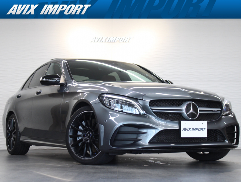 メルセデスベンツ Cクラス C43  4M ｾﾀﾞﾝ 後期型 ﾊﾟﾉﾗﾏR 赤革 ｼｰﾄﾋｰﾀｰ  HDDﾅﾋﾞ地ﾃﾞｼﾞﾊﾞｯｸｶﾒﾗ ﾚｰﾀﾞｰｾｰﾌﾃｨ HUD  Brumester 電動Rｹﾞｰﾄ ﾌｯﾄﾄﾗﾝｸ 専用19AW