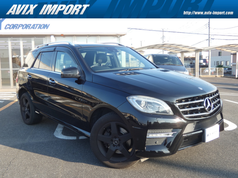 メルセデスベンツ Mクラス ML350 BlueTEC 4MATIC AMGｽﾎﾟｰﾂPKG ﾌﾞﾗｯｸｱｳﾄ ﾊﾟﾉﾗﾏSR 黒革 純正HDDﾅﾋﾞ地ﾃﾞｼﾞBｶﾒﾗ ｸﾙｺﾝ AMG19AW 禁煙 正規D車