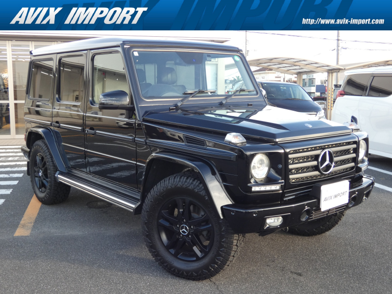 メルセデスベンツ Gクラス G350 BlueTEC LUX-PKG SR 黒革 前後ｼｰﾄﾋｰﾀｰ ﾃﾞｨｽﾄﾛﾆｯｸﾌﾟﾗｽ BSA 純正HDDﾅﾋﾞ地ﾃﾞｼﾞBｶﾒﾗ harman/kardon 純正18AW(ﾌﾞﾗｯｸ塗装) 禁煙 正規D車