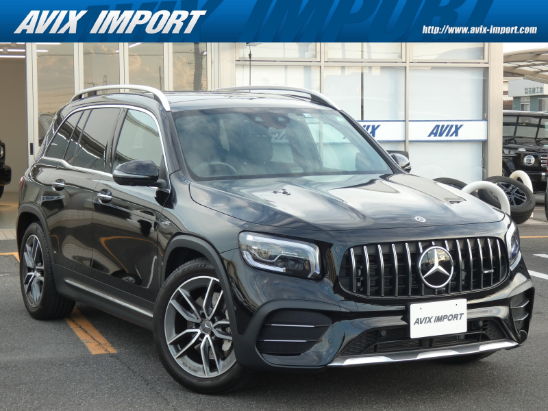 AMG GLB GLB35 4MATIC ｱﾄﾞﾊﾞﾝｽﾄﾞPKG&ﾚｰﾀﾞｰｾｰﾌﾃｨｰPKG ﾊﾟﾉﾗﾏSR ｸﾞﾚｰ/ﾌﾞﾗｯｸ革 HUD 純正MBUXﾅﾋﾞ地ﾃﾞｼﾞ360°ｶﾒﾗ AMG19AW 禁煙 正規D車