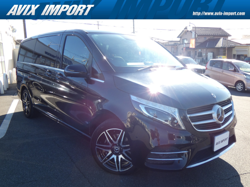 メルセデスベンツ Vクラス V220d Sports Long ﾚｰﾀﾞｰｾｰﾌﾃｨPKG ﾊﾟﾉﾗﾏSR 黒革 後席ﾌﾙﾌﾗｯﾄｼｰﾄ ﾘｱｴｱｺﾝ LEDﾍｯﾄﾞﾗｲﾄ 純正HDDﾅﾋﾞ地ﾃﾞｼﾞ360°ｶﾒﾗ burmesterｻｳﾝﾄﾞ AMG19AW 禁煙 正規D車