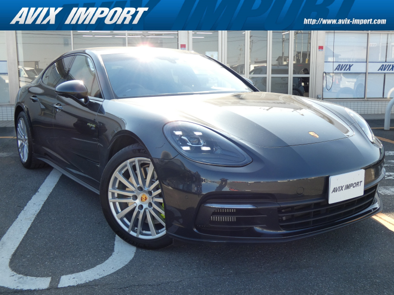 ポルシェ パナメーラ 4E-Hybrid ｽﾎﾟｰﾂｸﾛﾉPKG  黒革 ﾒﾓﾘｰ付きﾊﾟﾜｰｼｰﾄ 前後ｼｰﾄﾋｰﾀｰ LKA LEDﾍｯﾄﾞﾗｲﾄ ｴｱｻｽ ﾌﾟﾗｲﾊﾞｼｰｶﾞﾗｽ 純正PCMﾅﾋﾞ社外地ﾃﾞｼﾞﾁｭｰﾅｰ ｻﾗｳﾝﾄﾞﾋﾞｭｰｶﾒﾗ  20AW 禁煙